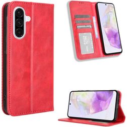 Mobigear Sensation Housse Samsung Galaxy A56 Etui Porte-Monnaie - Rouge