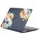 Mobigear Design MacBook Air 11 Pouces (2010-2016) Coque - Fleurs noires - Model A1370 / A1465