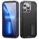 Mobigear Rugged Stand Coque iPhone 14 Pro Coque arrière Rigide Anti-Chocs avec Support Amovible - Noir