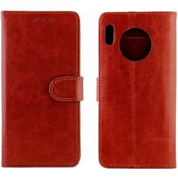 Mobigear Wallet Housse Huawei Mate 30 Etui Porte-Monnaie - Marron