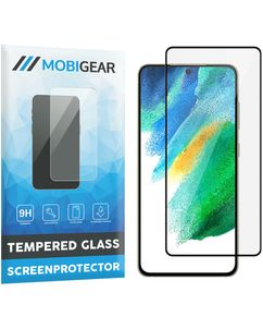 Mobigear Premium Samsung Galaxy S21 FE Verre trempé Protection d'écran - Compatible Coque - Noir