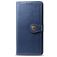 Mobigear Snap Button Housse OPPO A9 (2020) Etui Porte-Monnaie - Bleu