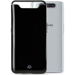 Mobilize Gelly Coque Samsung Galaxy A80 Coque arrière en TPU Souple - Noir