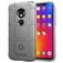Mobigear Rugged Shield Coque Motorola Moto G7 Play Coque arrière en TPU Souple Anti-Chocs - Gris