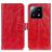 Mobigear Basic Xiaomi 13 Étui Portefeuille - Rouge