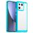 Mobigear Crystal Coque Xiaomi 13 Coque arrière Rigide - Transparent / Turquoise