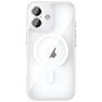 Valenta Trend Coque Transparente iPhone 17 MagSafe Coque arrière Rigide - Transparent