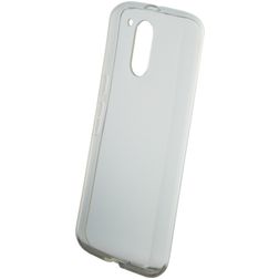 Mobilize Gelly Coque Transparente Motorola Moto G4 Coque arrière en TPU Souple - Transparent