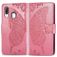 Mobigear Butterfly Housse Samsung Galaxy A40 Etui Porte-Monnaie - Rose