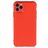 Mobigear Cushion Coque iPhone 12 Pro Max Coque arrière en TPU Souple Anti-Chocs - Rouge