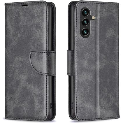 Mobigear Excellent Housse Samsung Galaxy A56 Etui Porte-Monnaie - Noir