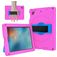 Mobigear Ruggedized Coque iPad 5 (2017) Coque arrière en EVA + Support Amovible - Rose