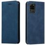 Mobigear Retro Slim Housse Samsung Galaxy S20 Ultra Etui Porte-Monnaie - Bleu