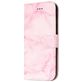 Mobigear Marble Housse iPhone SE (2020) Etui Porte-Monnaie - Rose
