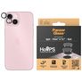 PanzerGlass Hoops iPhone 15 Verre trempé Protection Objectif Caméra - Compatible Coque - Noir