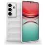 Mobigear Bumpy Coque Samsung Galaxy S26 Coque arrière en TPU Souple - Blanc