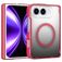 Mobigear Crystal iPhone Duo MagSafe Plastique rigide Coque arrière - Cherry Red