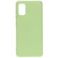 Mobiparts Coque Samsung Galaxy A41 Coque arrière en Silicone - Pistache Green