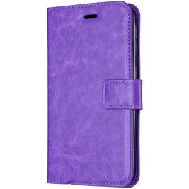 Mobigear Wallet Housse Samsung Galaxy A20e Etui Porte-Monnaie - Violet