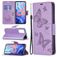 Mobigear Butterfly Housse POCO M4 Pro 5G Etui Porte-Monnaie - Violet