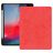 Mobigear Tri-Fold Gel Coque iPad Pro 12.9 Pouces (2018) Etui en TPU,Similicuir + Porte-crayon - Rouge