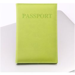 Mobigear Travel - Étui passeport en - Vert