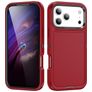 Mobigear Rugged Coque iPhone 18 Pro Coque arrière Rigide Anti-Chocs - Rouge
