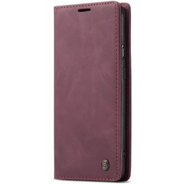 Caseme 013 Housse OnePlus Nord Etui Porte-Monnaie - Rouge