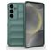 Mobigear Bumpy Coque Samsung Galaxy S25 Coque arrière en TPU Souple - Vert