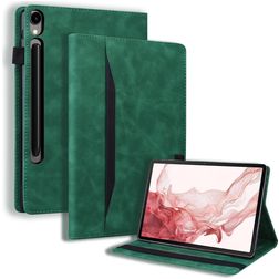 Mobigear Folio Coque Samsung Galaxy Tab S10 FE Plus Etui - Vert