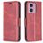 Mobigear Excellent Housse Motorola Moto G04 Etui Porte-Monnaie - Rouge