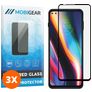 Mobigear Premium Motorola Moto G 5G Plus Verre trempé Protection d'écran - Compatible Coque - Noir (Lot de 3)