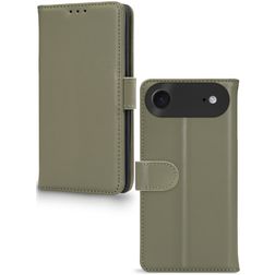 Mobilize Premium Gelly Housse iPhone Air Etui Porte-Monnaie - Vert