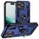 Mobigear Armor Ring Coque iPhone Air Coque arrière Rigide Anti-Chocs avec Anneau-Support - Bleu