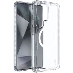 SoSkild Defend 2.0 Coque Transparente Samsung Galaxy S25 Ultra Coque arrière Rigide - Transparent