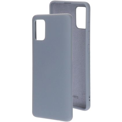 Mobiparts Coque Samsung Galaxy A51 Coque arrière en Silicone - Royal Grey