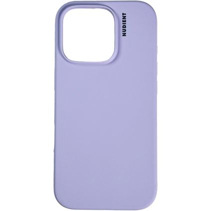 Nudient Base Coque iPhone 16 Pro Max Coque arrière en Silicone - Soft Purple