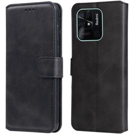 Mobigear Wallet Housse Xiaomi Redmi 10C Etui Porte-Monnaie - Noir