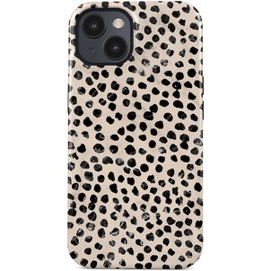 Burga Tough Coque iPhone 15 Coque arrière Rigide Anti-Chocs - Almond Latte