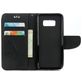 Mobigear Butterfly Housse Samsung Galaxy S8 Etui Porte-Monnaie - Noir