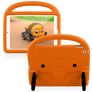 Mobigear Buddy Coque iPad 7 (2019) Coque de tablette pour enfants avec Poignée Enfants en EVA - Orange