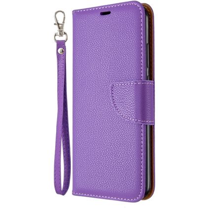 Mobigear Excellent Housse Huawei P40 Lite E Etui Porte-Monnaie - Violet
