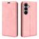 Mobigear Retro Slim Samsung Galaxy S26 Étui Portefeuille - Rose