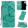 Mobigear Butterfly Housse Samsung Galaxy A51 Etui Porte-Monnaie - Turquoise