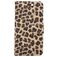 Mobigear Leopard Housse iPhone SE (2020) Etui Porte-Monnaie - Marron