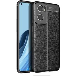 Mobigear Luxury Coque OnePlus Nord CE 2 Coque arrière en TPU Souple - Noir