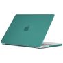 Mobigear Matte MacBook Pro 14 Pouces (2021-2026) Coque - Vert foncé - Model A2442 / A2779 / A2918 / A2992 / A3401 / A3112 / A3434 / A3427 / A3426