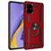 Mobigear Armor Ring Coque Samsung Galaxy A51 Coque arrière Rigide Anti-Chocs avec Anneau-Support - Rouge