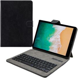 Mobilize Premium Bluetooth Coque iPad Air 1 (2013) Etui Clavier Bluetooth QWERTY - Noir