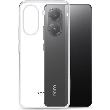 Mobilize Gelly Case Coque Transparente POCO X7 Pro Coque arrière en TPU Souple - Transparent